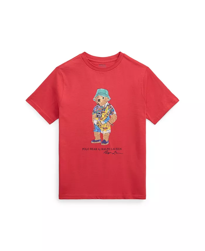 Футболка Polo Bear для старших мальчиков Polo Ralph Lauren, красный
